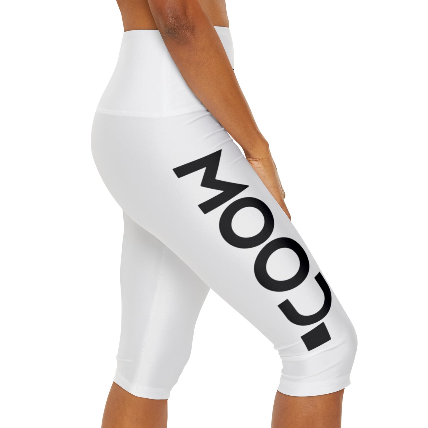 FAVLK MOOD Women's Yoga Capri Leggings (AOP)