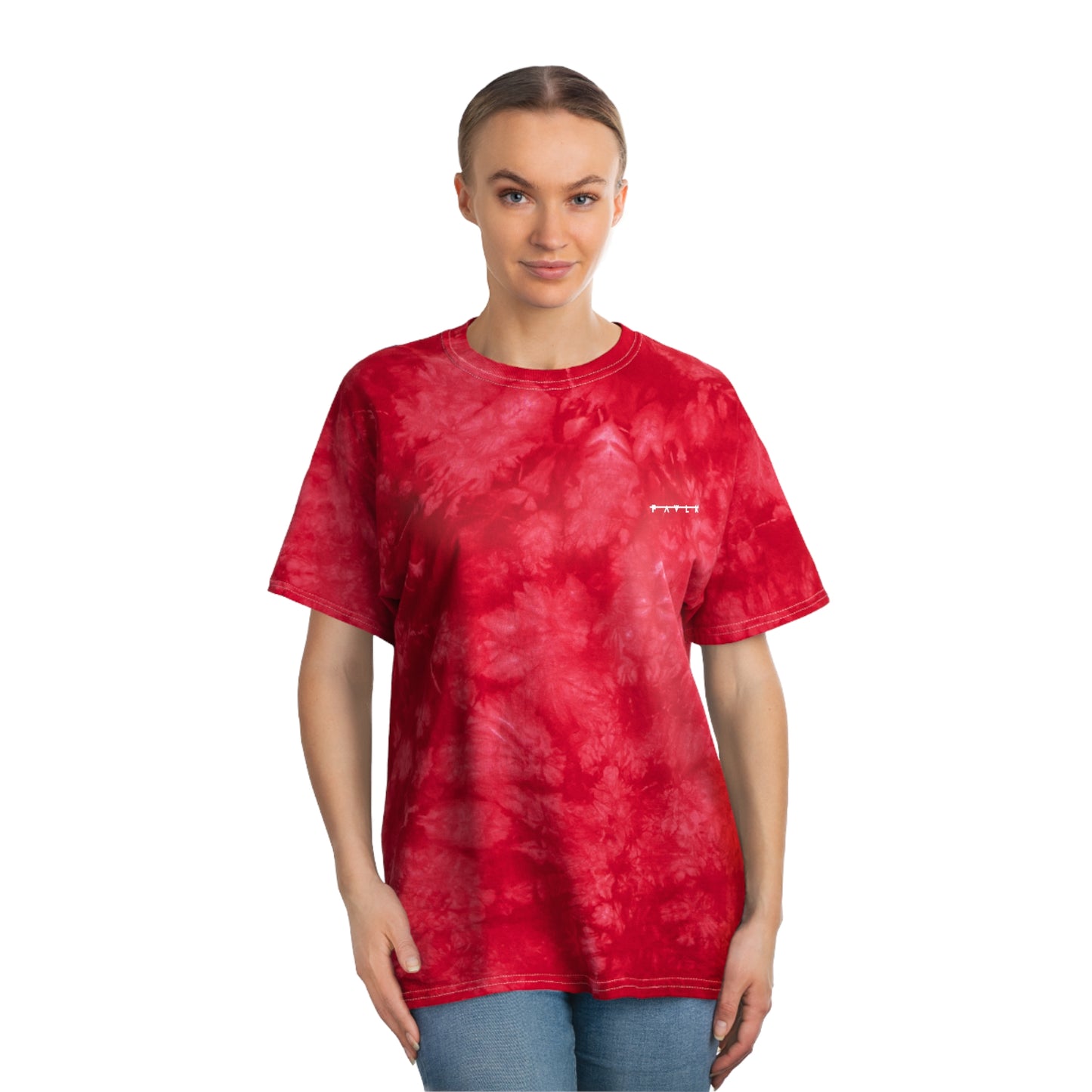 FAVLK Tie-Dye Tee, Crystal