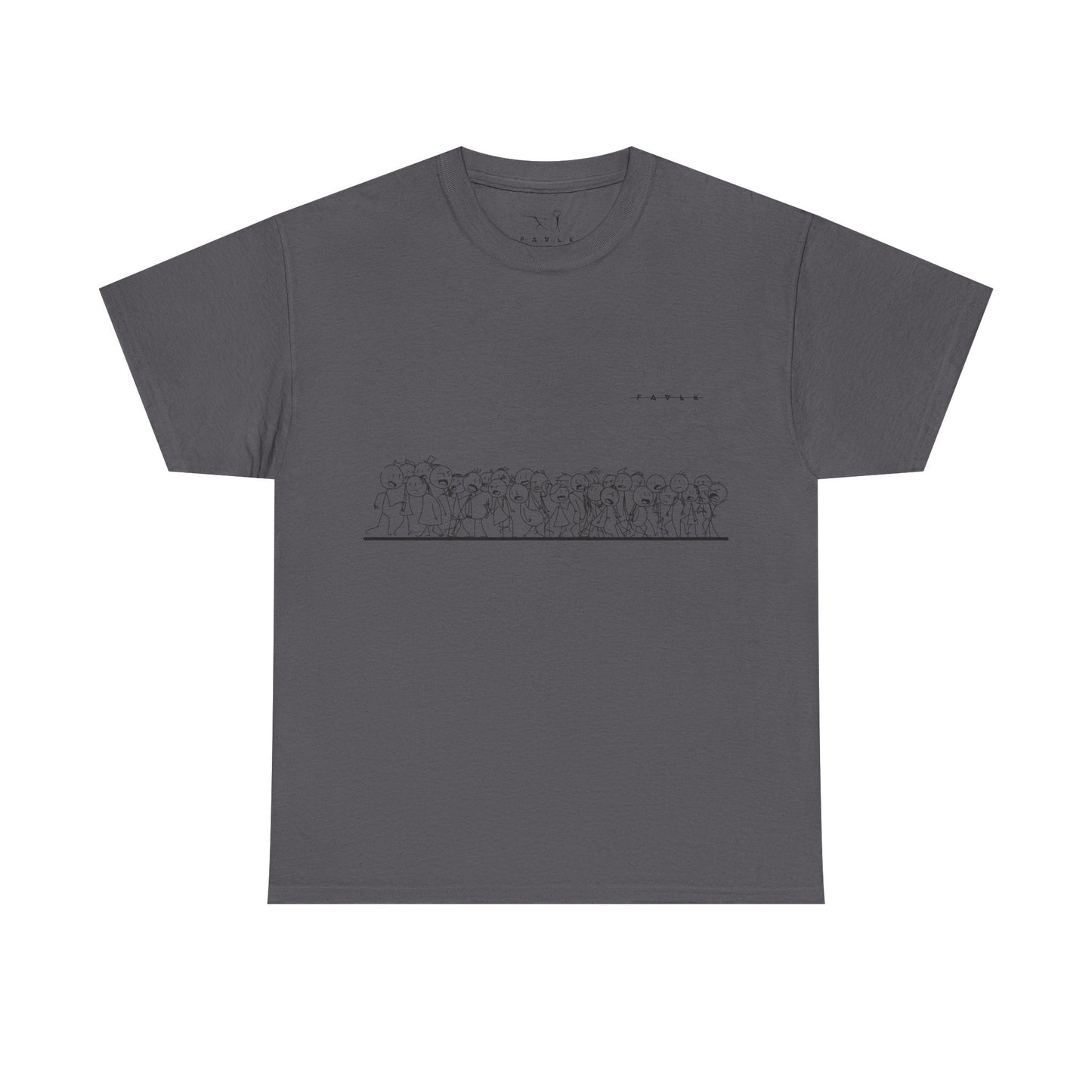 FAVLK 'STICKMAN' Unisex Heavy Cotton Tee